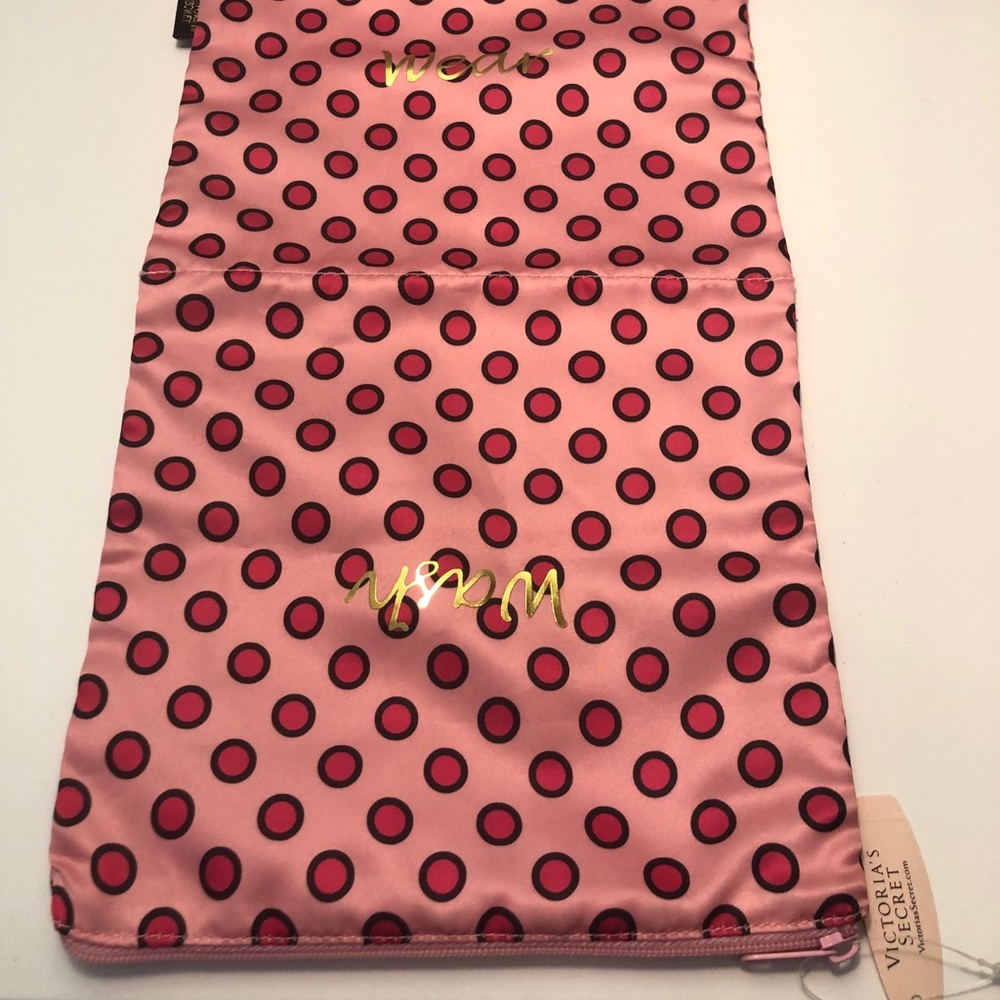 Victoria’s Secret RETRO Y2K CORE Satin Travel Pouch - Picture 4 of 5